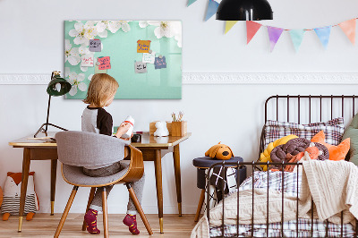 Magnetic dry erase board Creative photo display board