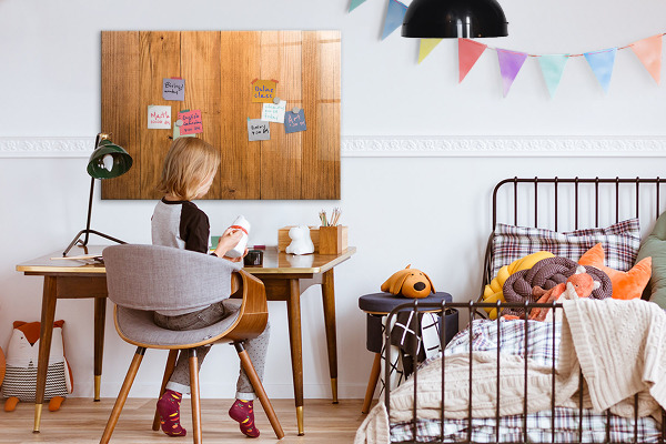 Dry erase board magnetic Note and photo board