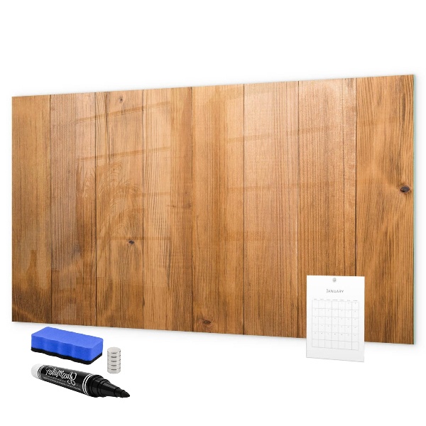 Dry erase board magnetic Note and photo board