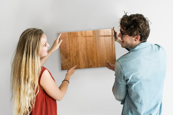 Dry erase board magnetic Note and photo board