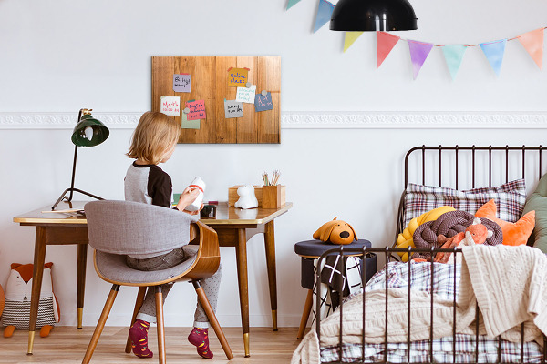 Dry erase board magnetic Note and photo board