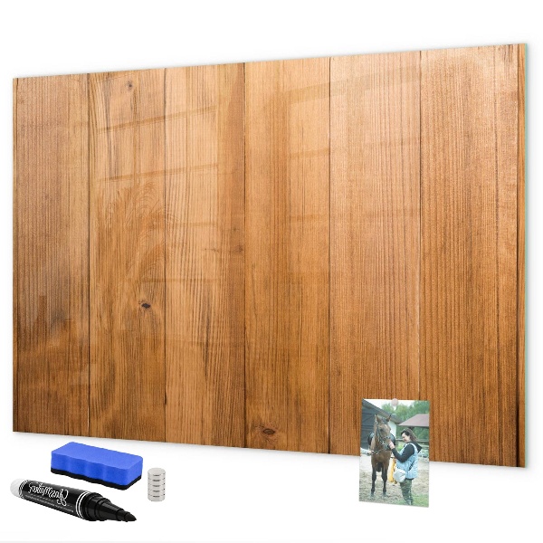 Dry erase board magnetic Note and photo board