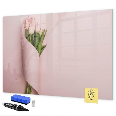 Magnetic dry erase board A creative space for memories and notes