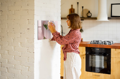 Magnetic dry erase board A creative space for memories and notes