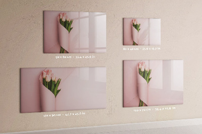 Magnetic dry erase board A creative space for memories and notes