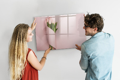 Magnetic dry erase board A creative space for memories and notes