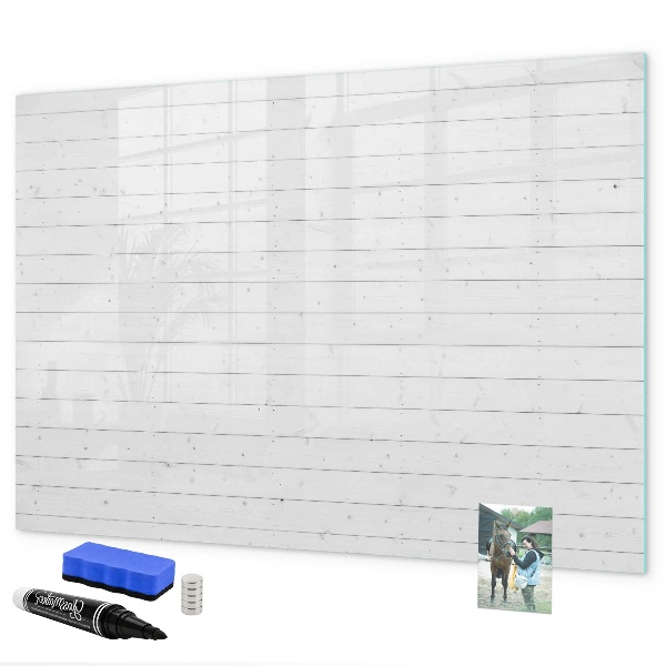 Magnetic dry erase board Board for photos and notes