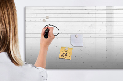 Magnetic dry erase board Board for photos and notes