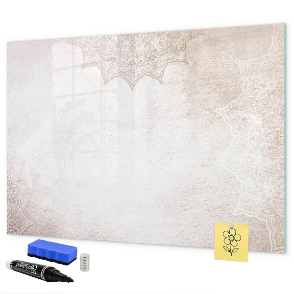 Magnetic dry erase board Note and photo board
