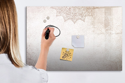 Magnetic dry erase board Note and photo board