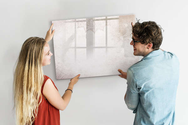 Magnetic dry erase board Note and photo board
