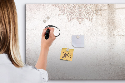 Magnetic dry erase board Note and photo board