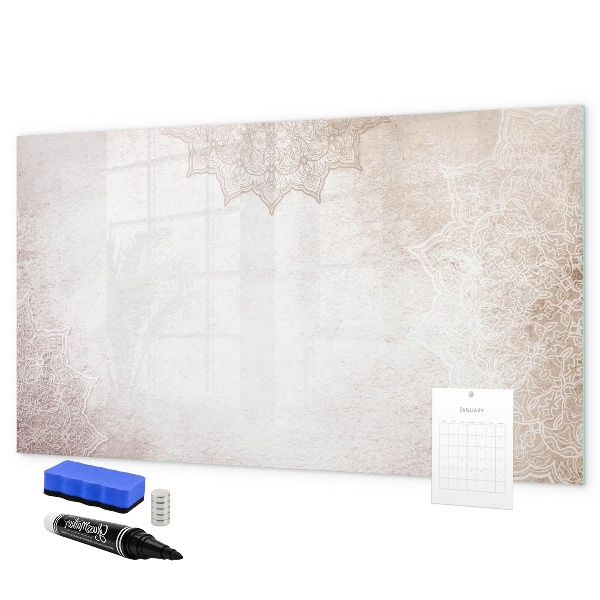 Magnetic dry erase board Note and photo board