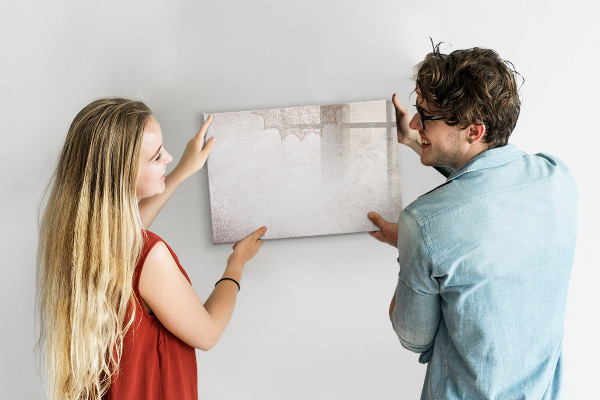 Magnetic dry erase board Note and photo board