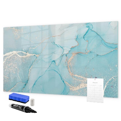 Dry erase board magnetic A colorful board for notes and photos