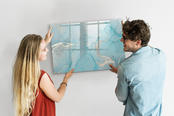 Dry erase board magnetic A colorful board for notes and photos