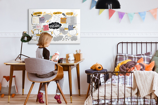 Magnetic dry erase board A vision board to make your dreams come true