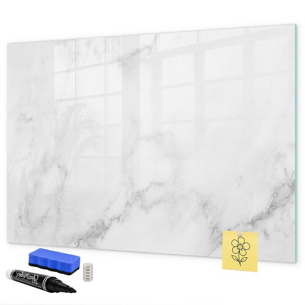Dry erase board magnetic Modern board for notes and photos