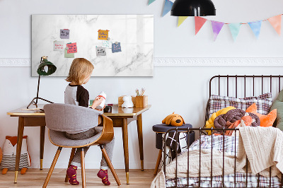 Dry erase board magnetic Modern board for notes and photos