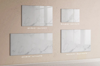Dry erase board magnetic Modern board for notes and photos
