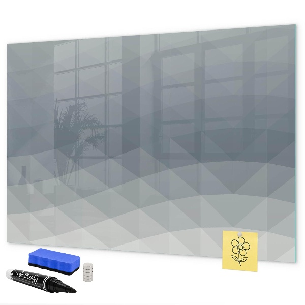 Magnetic dry erase board Preserving memories in a modern style
