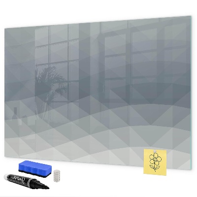 Magnetic dry erase board Preserving memories in a modern style