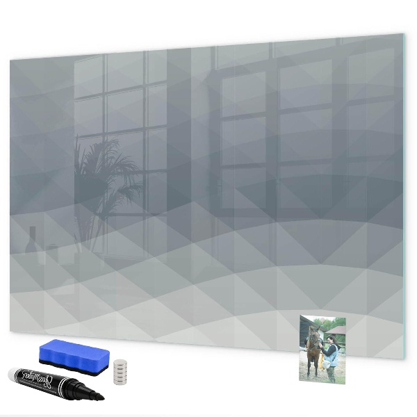 Magnetic dry erase board Preserving memories in a modern style