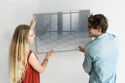 Magnetic dry erase board Preserving memories in a modern style