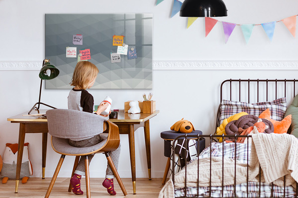 Magnetic dry erase board Preserving memories in a modern style