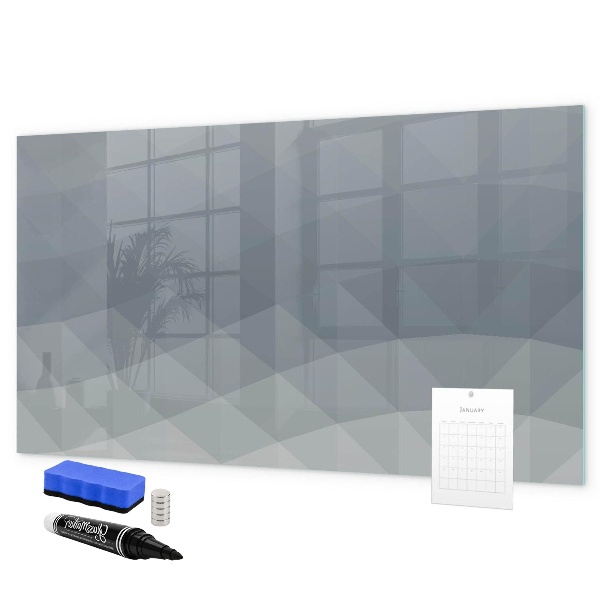Magnetic dry erase board Preserving memories in a modern style