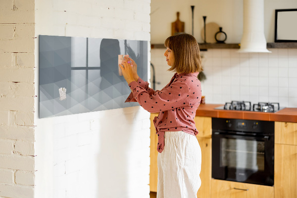 Magnetic dry erase board Preserving memories in a modern style