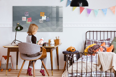 Magnetic dry erase board Preserving memories in a modern style