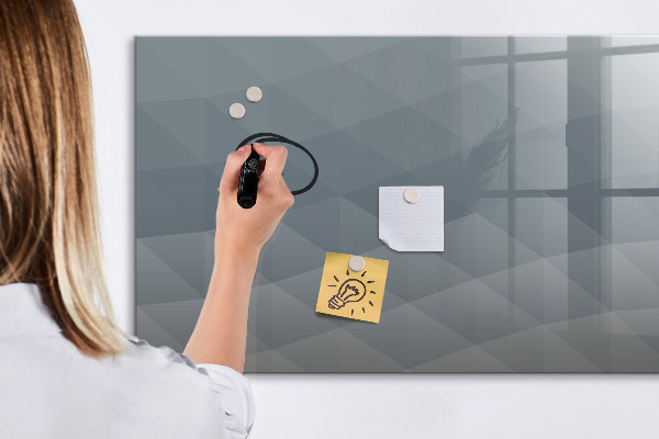 Magnetic dry erase board Preserving memories in a modern style