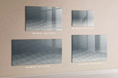 Magnetic dry erase board Preserving memories in a modern style