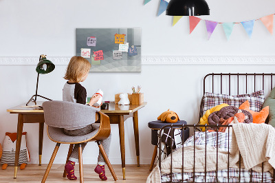 Magnetic dry erase board Preserving memories in a modern style