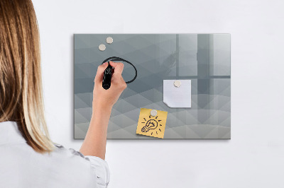 Magnetic dry erase board Preserving memories in a modern style