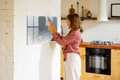 Magnetic dry erase board Preserving memories in a modern style