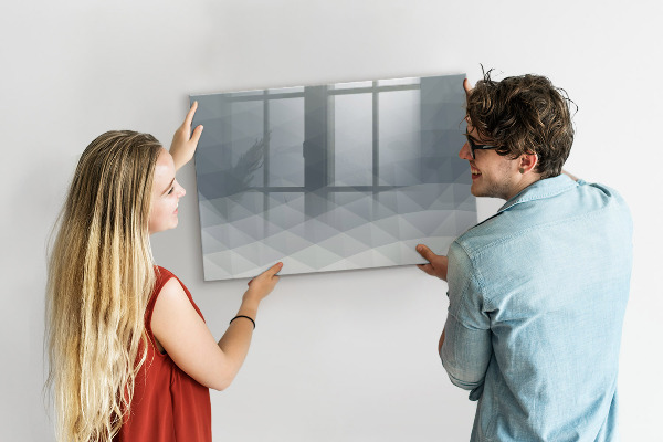 Magnetic dry erase board Preserving memories in a modern style