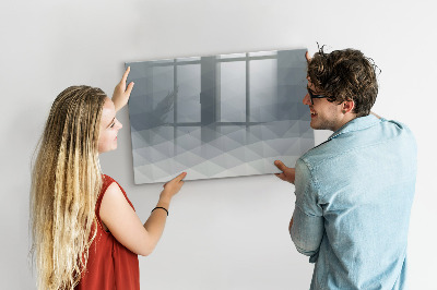 Magnetic dry erase board Preserving memories in a modern style