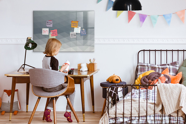 Magnetic dry erase board Preserving memories in a modern style
