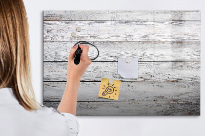 Dry erase board magnetic Stylish board for photos and notes