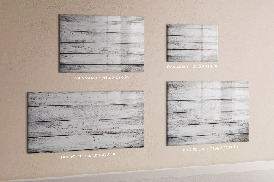 Dry erase board magnetic Stylish board for photos and notes