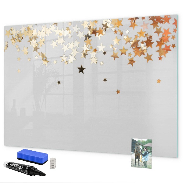 Magnetic dry erase board Creative board for photos and notes