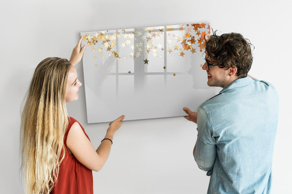 Magnetic dry erase board Creative board for photos and notes