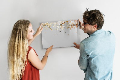 Magnetic dry erase board Creative board for photos and notes