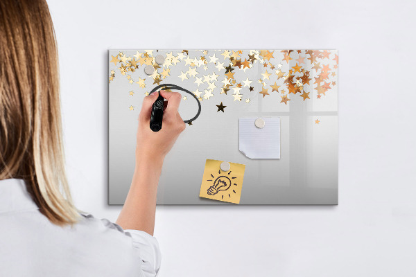 Magnetic dry erase board Creative board for photos and notes