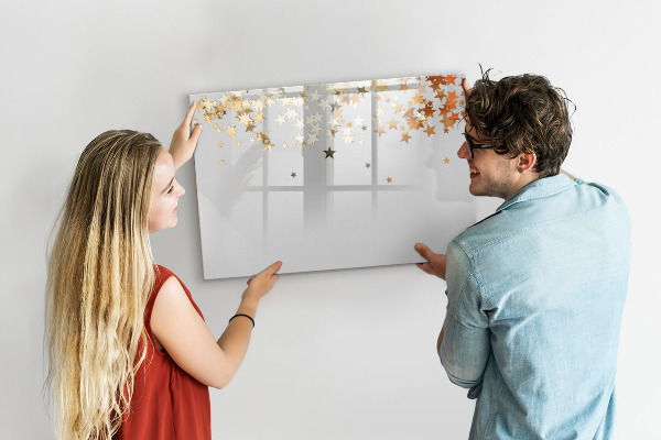 Magnetic dry erase board Creative board for photos and notes