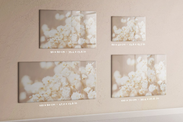 Magnetic dry erase board A creative place for memories and photos