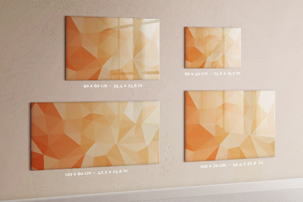 Dry erase board magnetic A colorful board for presenting photos