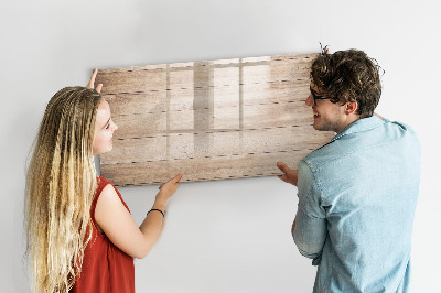 Magnetic dry erase board A stylish board for notes and photos